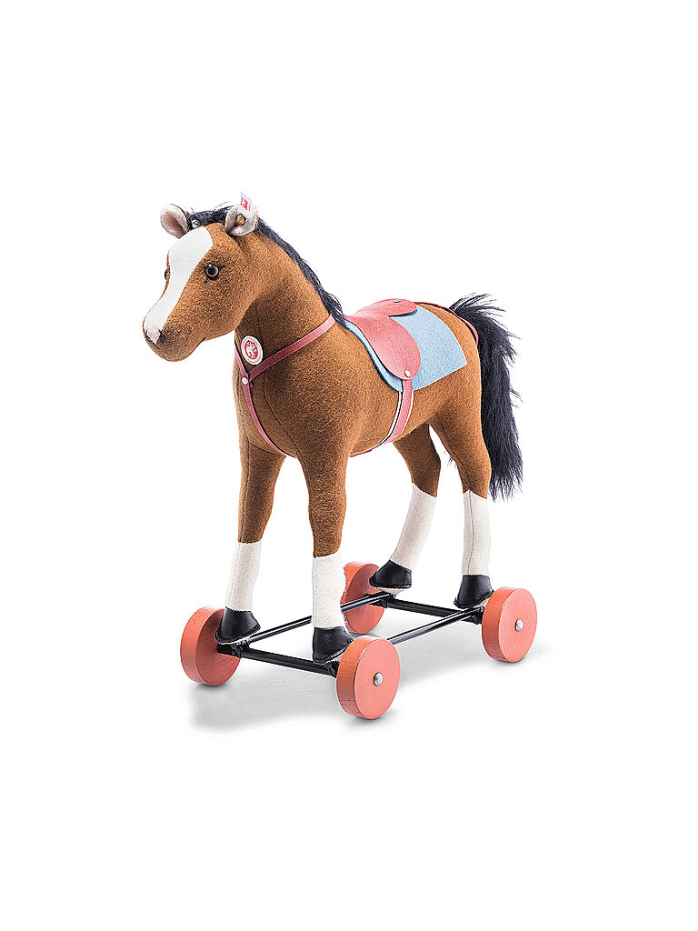 STEIFF Friedhelms Pferd auf Rädern 32cm 006838 Limited Editions