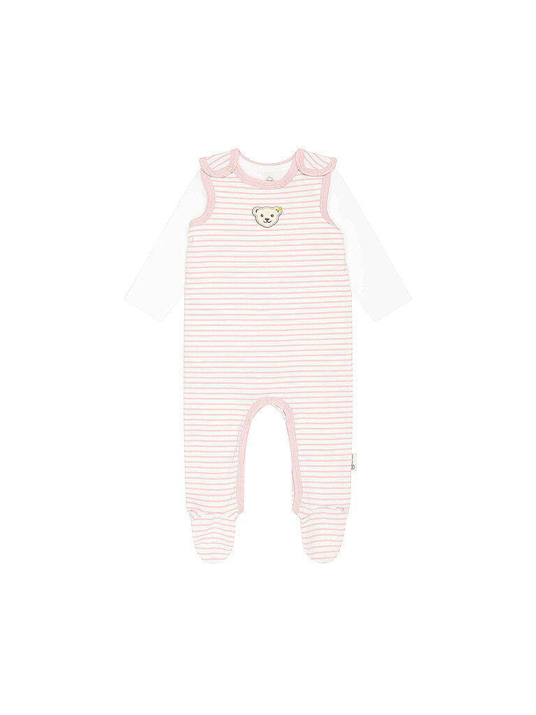 STEIFF Baby Set Strampler und Shirt rosa | 68