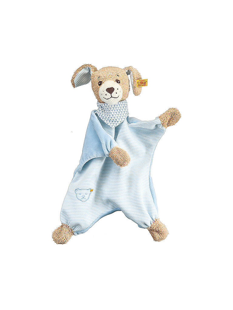 STEIFF Schlaf-gut-Bär Schmusetuch 30cm Blau blau