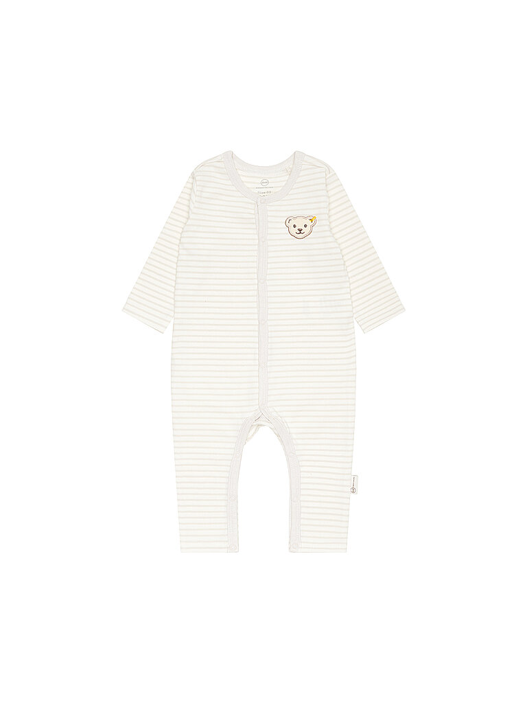 STEIFF Baby Schlafoverall  hellgrau | 62