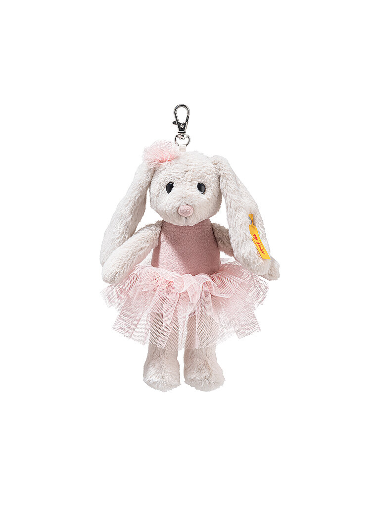 STEIFF Plüschtier Anhänger Hoppie Balletthase 16 cm bunt