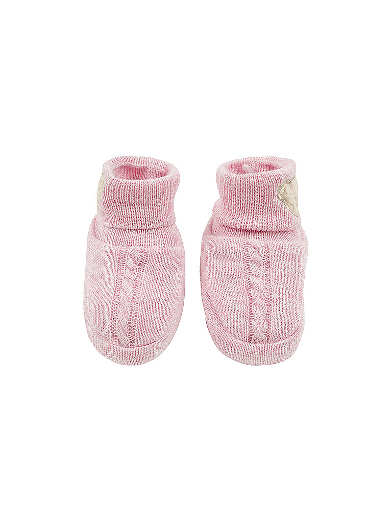 STEIFF Baby Strickschuhe rosa
