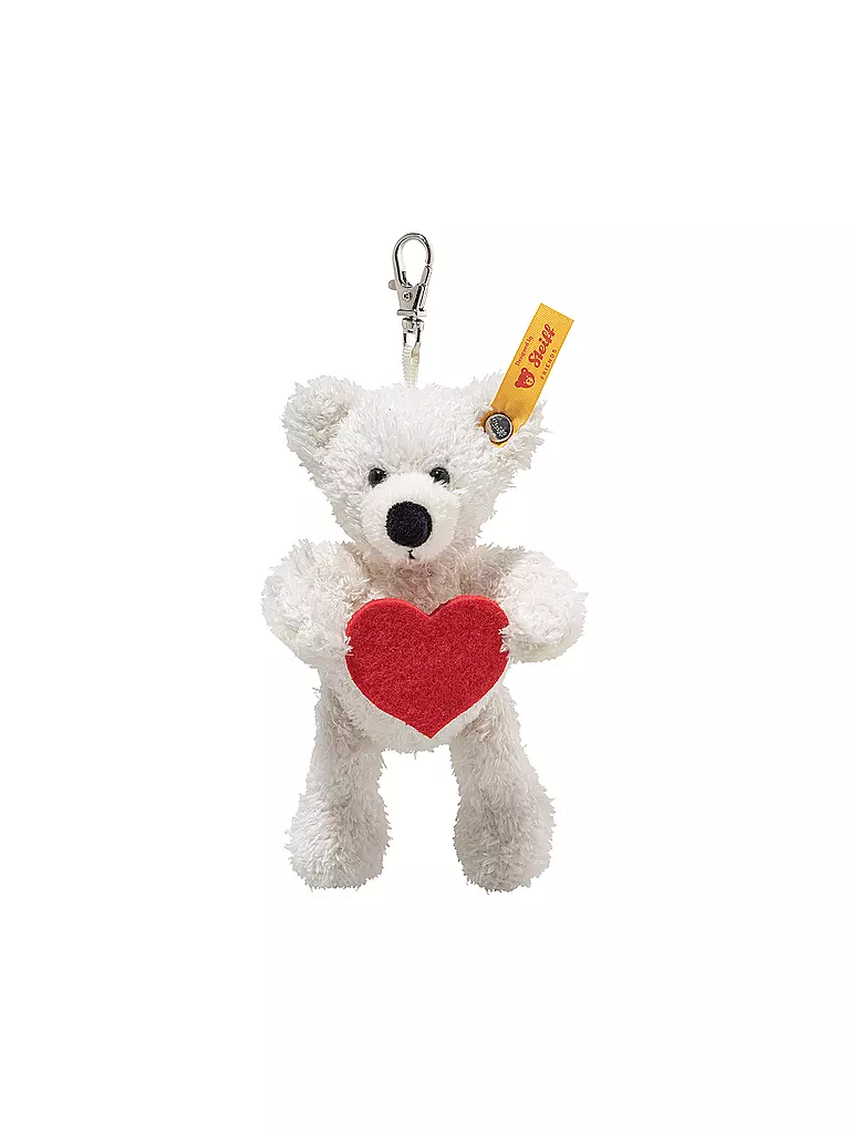 STEIFF | Anhänger Teddybär LOTTE Weiss | weiss