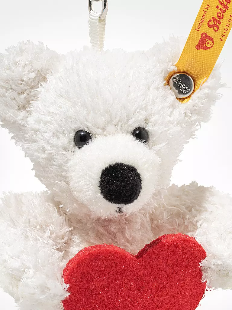 STEIFF | Anhänger Teddybär LOTTE Weiss | weiss