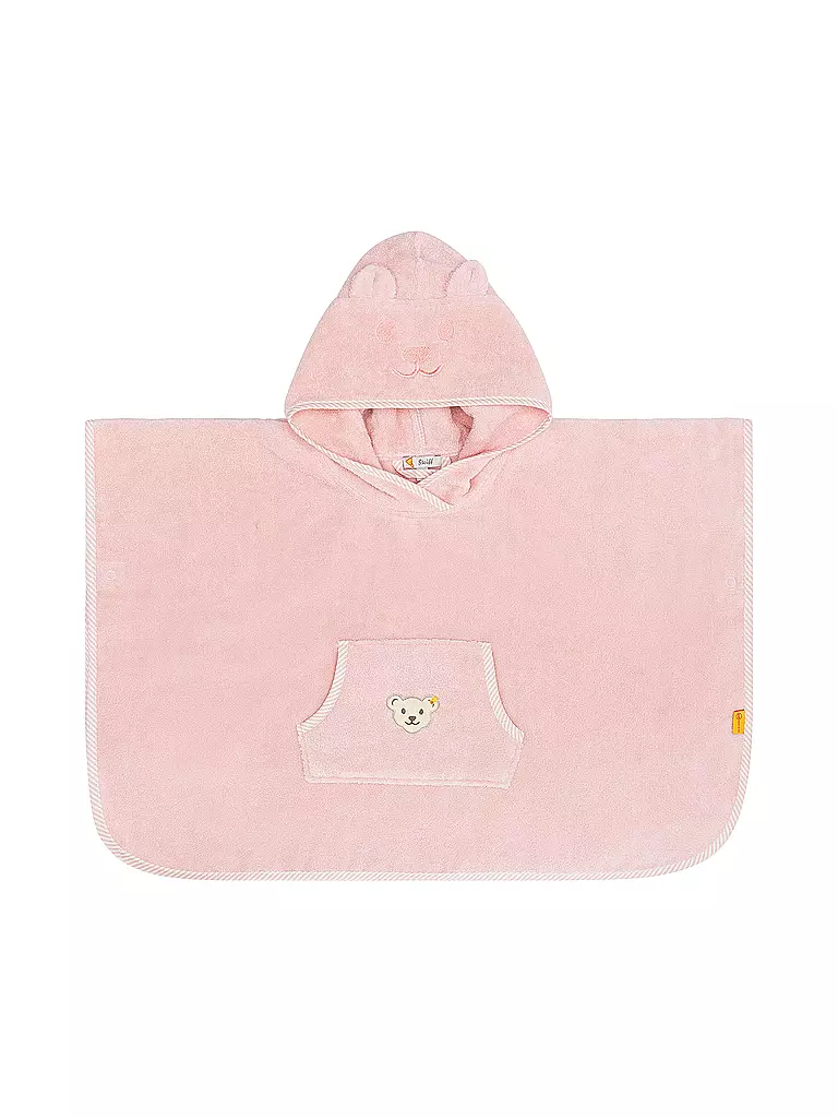 STEIFF | Baby Bade Poncho  | rosa