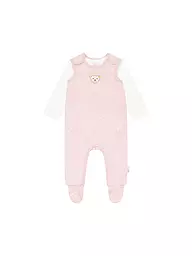 STEIFF | Baby Set 2tlg Strampler und Langarmshirt  | rosa