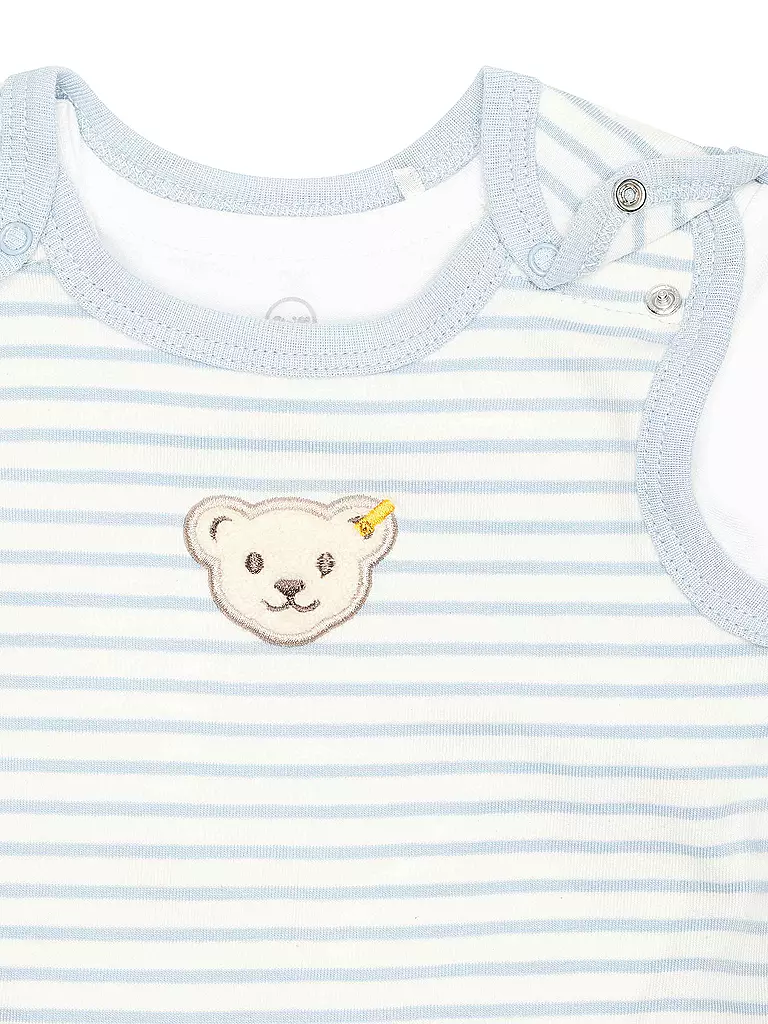 STEIFF | Baby Set Strampler und Shirt | hellblau