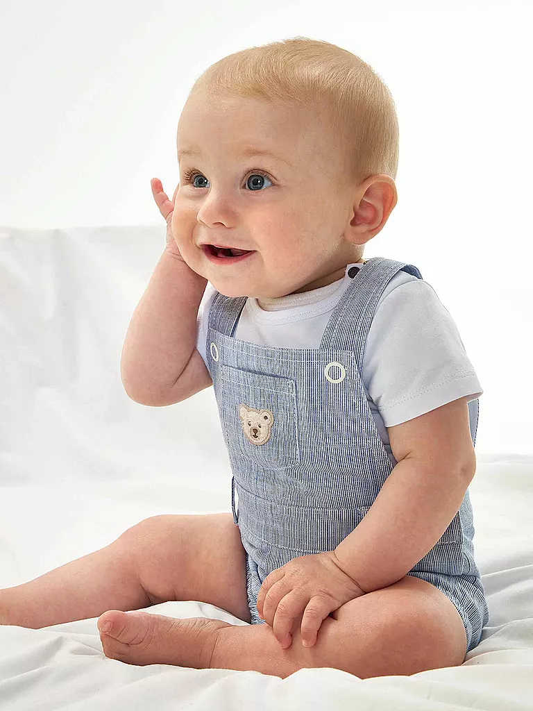 STEIFF | Baby Set Strampler und T-Shirt  | dunkelblau