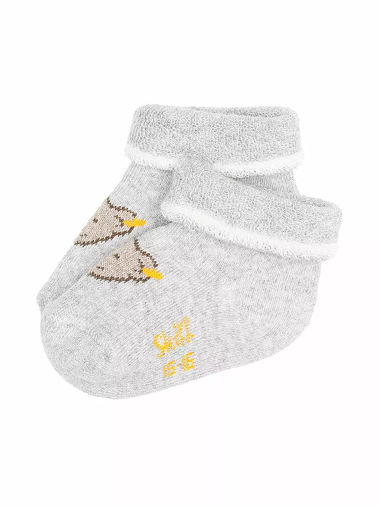 STEIFF | Baby Socken soft grey melange | hellgrau