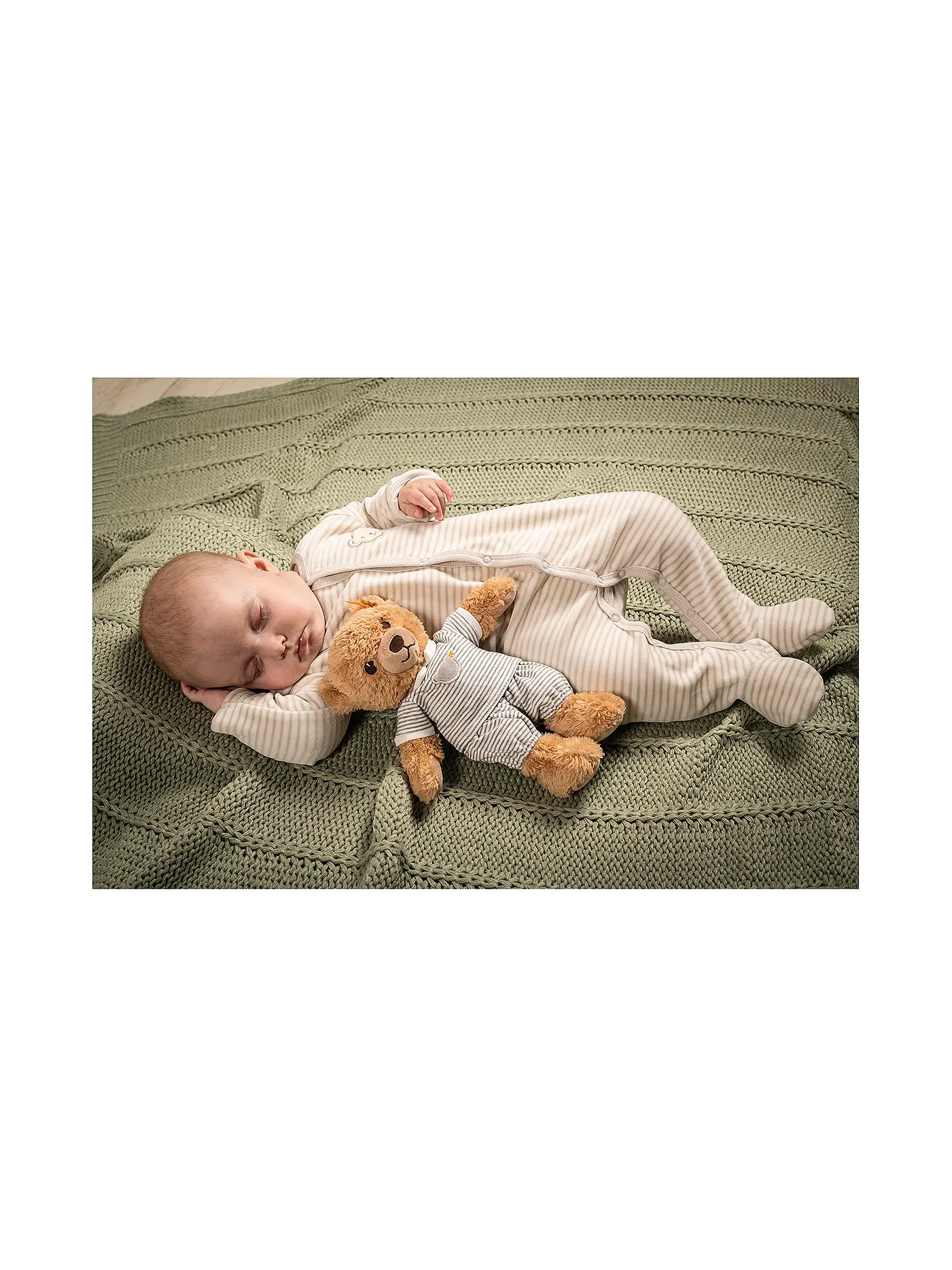 STEIFF | Baby Strampler  | hellgrau