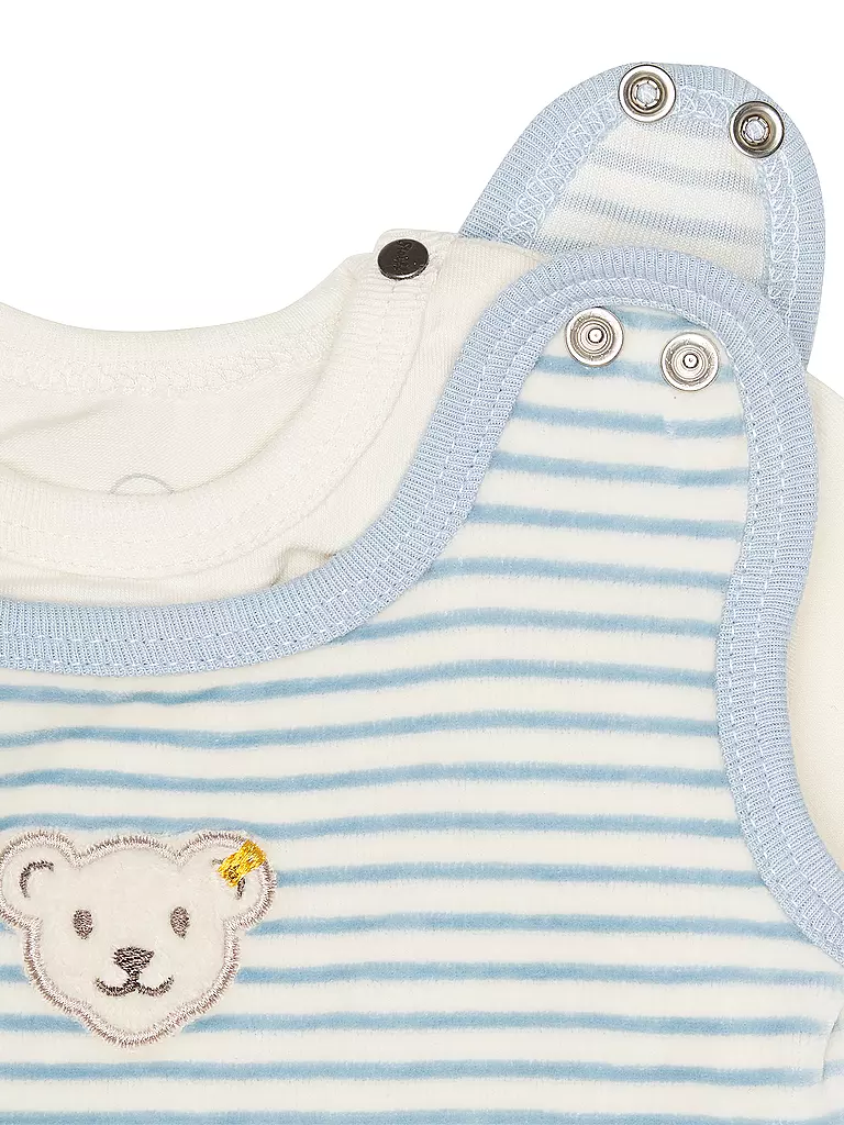 STEIFF | Baby Strampler Set 2 teilig | blau