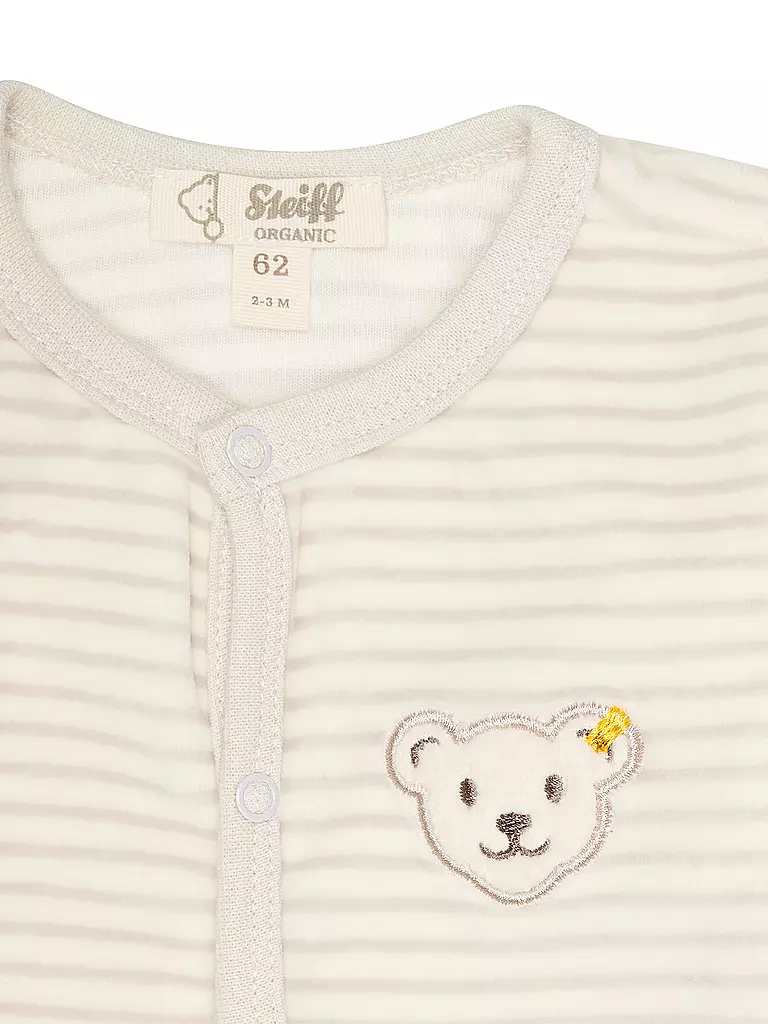 STEIFF | Baby Strampler | hellgrau