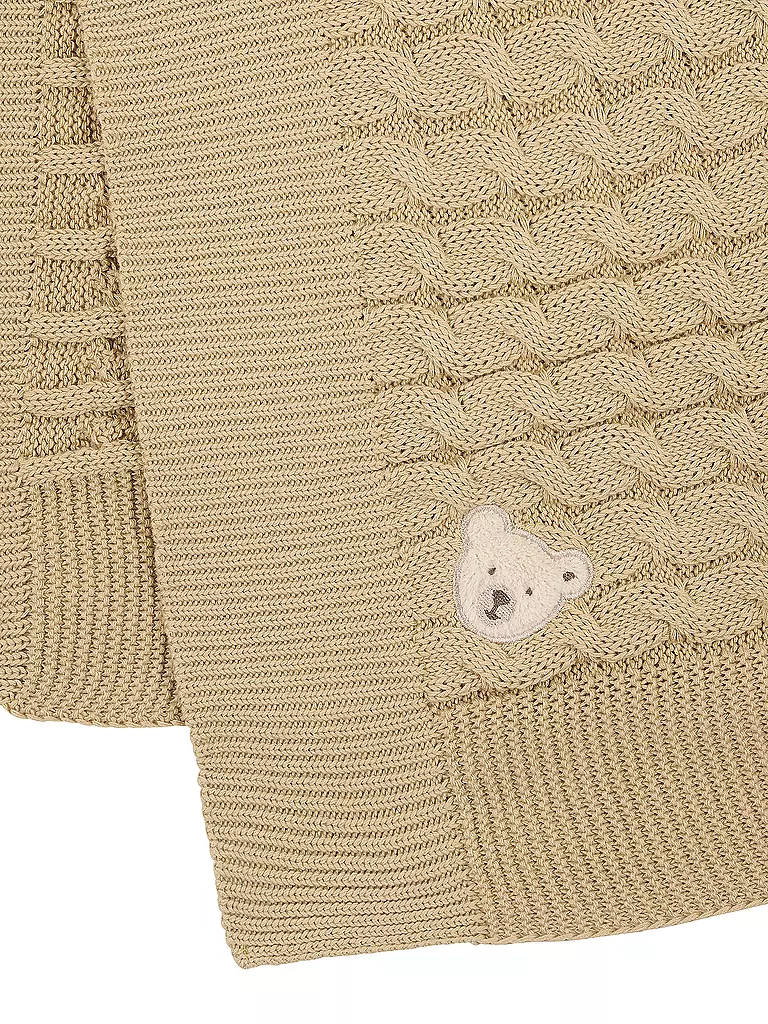 STEIFF | Baby Strickdecke | beige