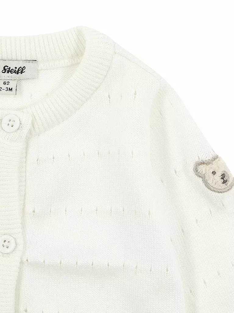 STEIFF | Baby Strickjacke  | weiss