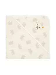 STEIFF | Badetuch mit Kapuze | creme