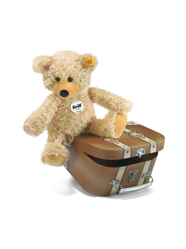 STEIFF | Charly Schlenker Teddybär im Koffer 30cm | beige