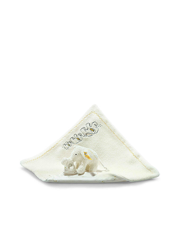 STEIFF | Elefäntle Schmusetuch 35cm | creme