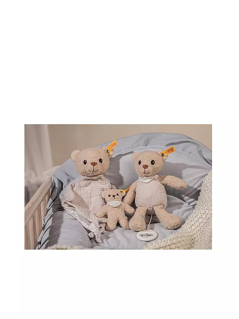 STEIFF | Gots Noah Teddy Schmusetuch 32 cm | beige