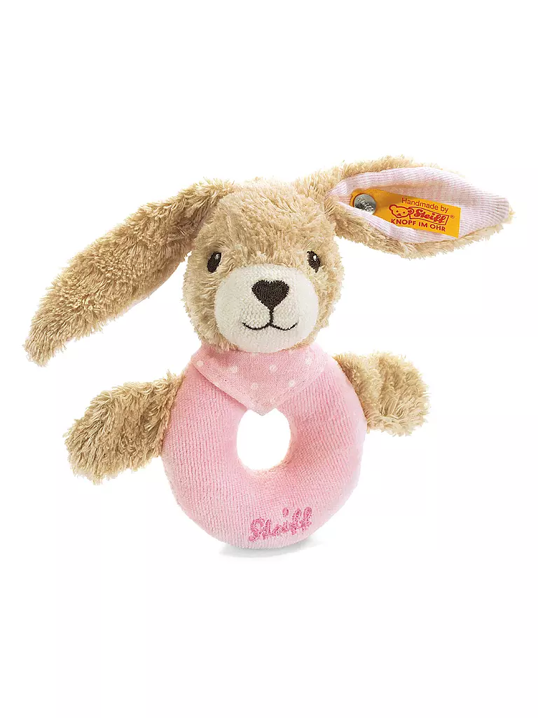 STEIFF | Greifling - Hase HOPPEL 12cm | rosa