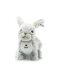 STEIFF | Plüschtier Dormili Hase sitzend 21cm | hellgrau