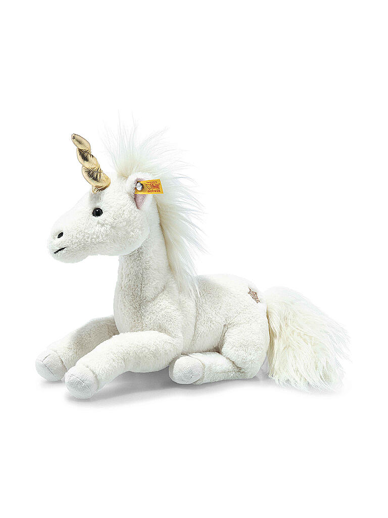 Wilberry Plüschtier Einhorn – 34 Cm Hoch, Blau, Kuschelweich, Fördert Kreativität & Fantasie