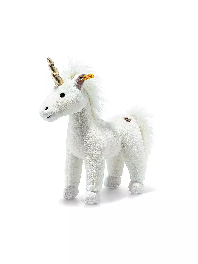 STEIFF | Plüschtier Einhorn Soft Cuddly Friends Unica 35cm | weiss