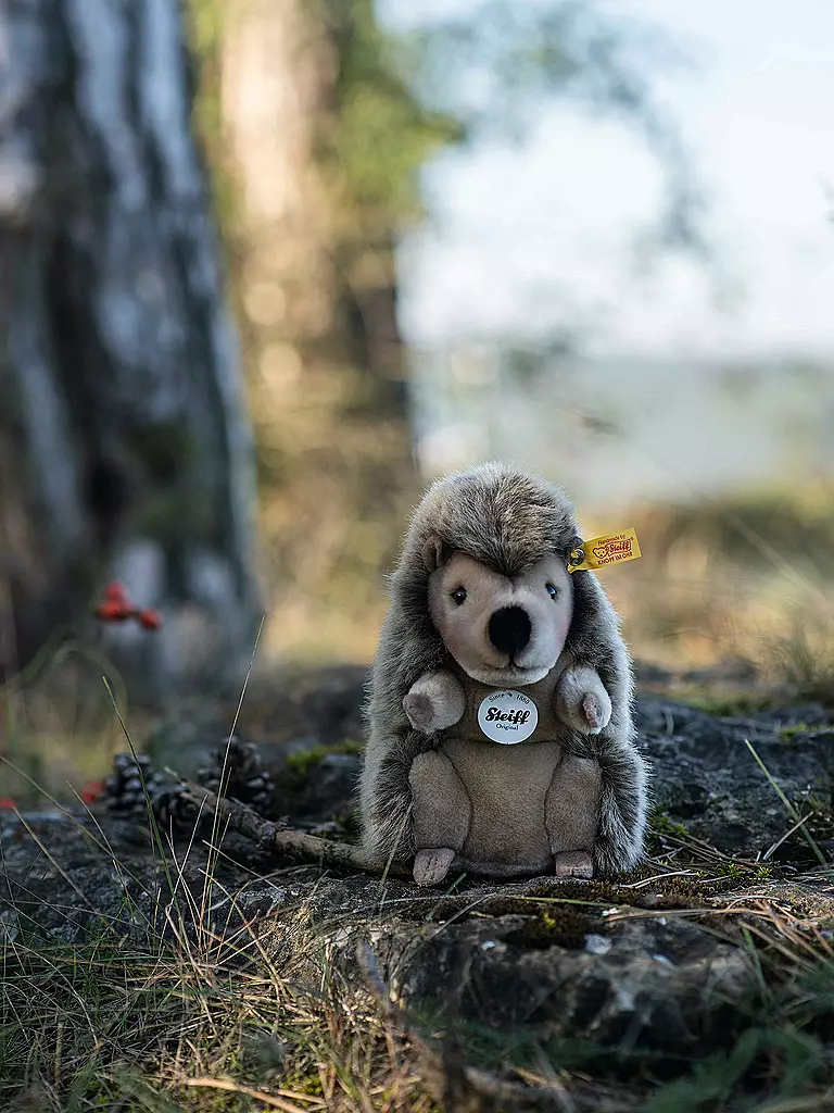 STEIFF | Plüschtier Joggi Igel 20cm | camel