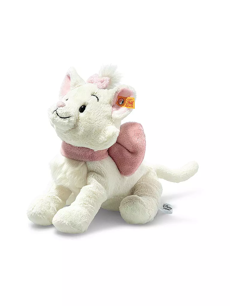 STEIFF | Plüschtier Katze Marie Disney 24cm | creme