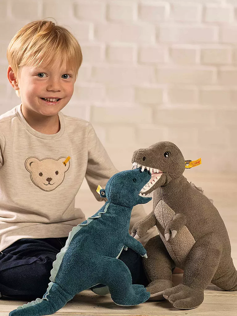 STEIFF | Soft Cuddly Friends Thaisen T-Rex 35cm | grün