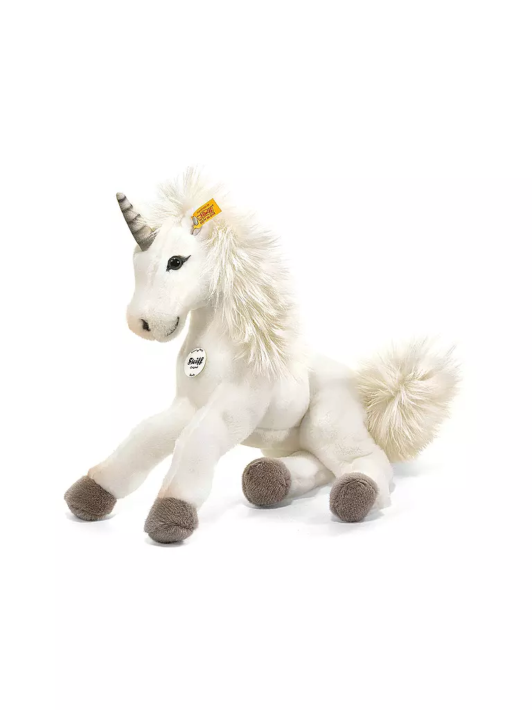 STEIFF | Starly Schlenker-Einhorn 35cm weiss | creme