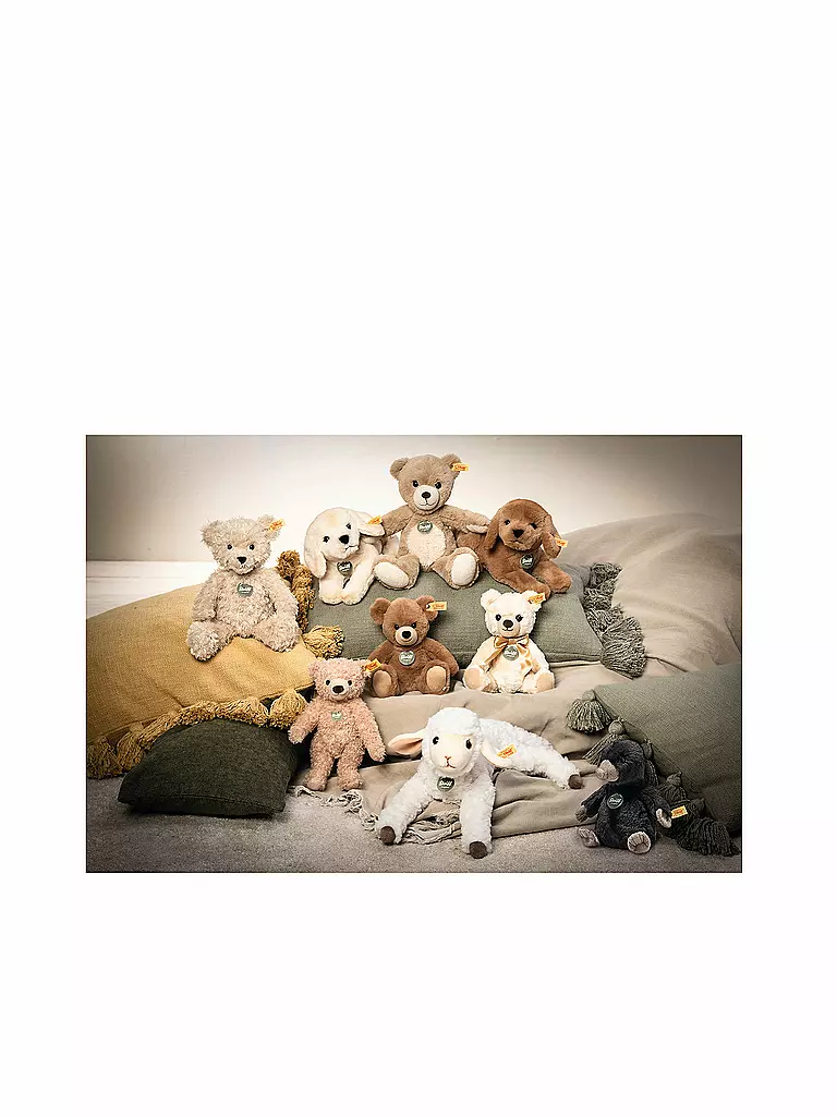 STEIFF | Teddies for tomorrow Diggy Maulwurf 18cm | braun