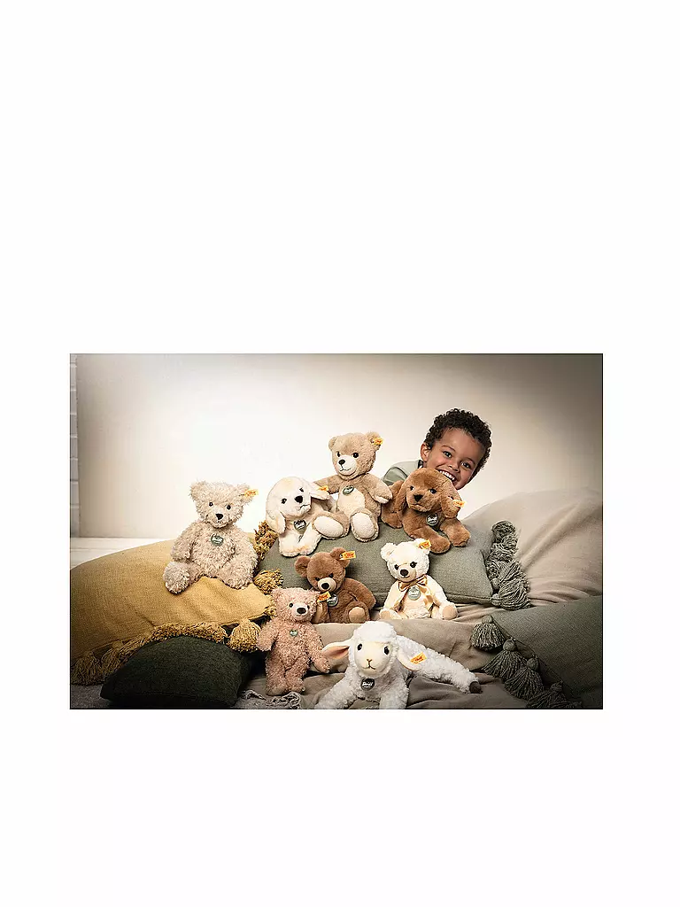 STEIFF | Teddies for tomorrow Lenny Labrador 23cm | braun