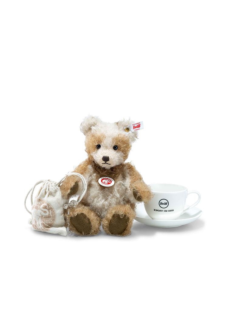 STEIFF | Teddybär - Benotime Teddybär (Mohair) 25cm creme/braun | 