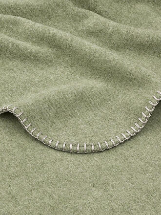 STEINER 1888 | Wolldecke 150x190cm SARAH Gruen 