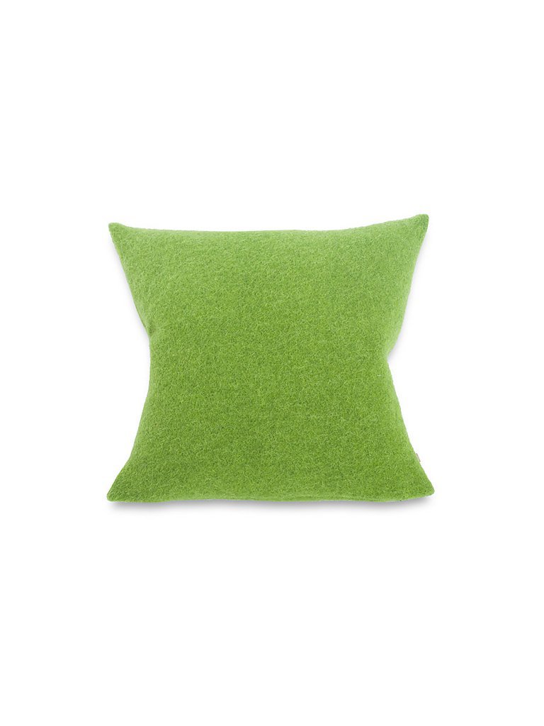 STEINER 1888 Wollkissen Alina 40x40cm apfel (gefüllt) grün