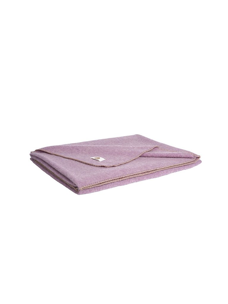 STEINER 1888 Wolldecke Alina 150x190cm (Flieder) lila