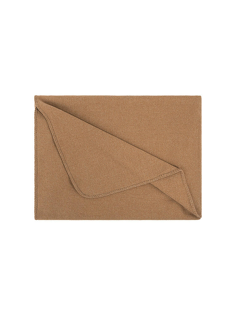 STEINER 1888 | Wolldecke - Plaid Sophia 145x190cm Camel | Camel