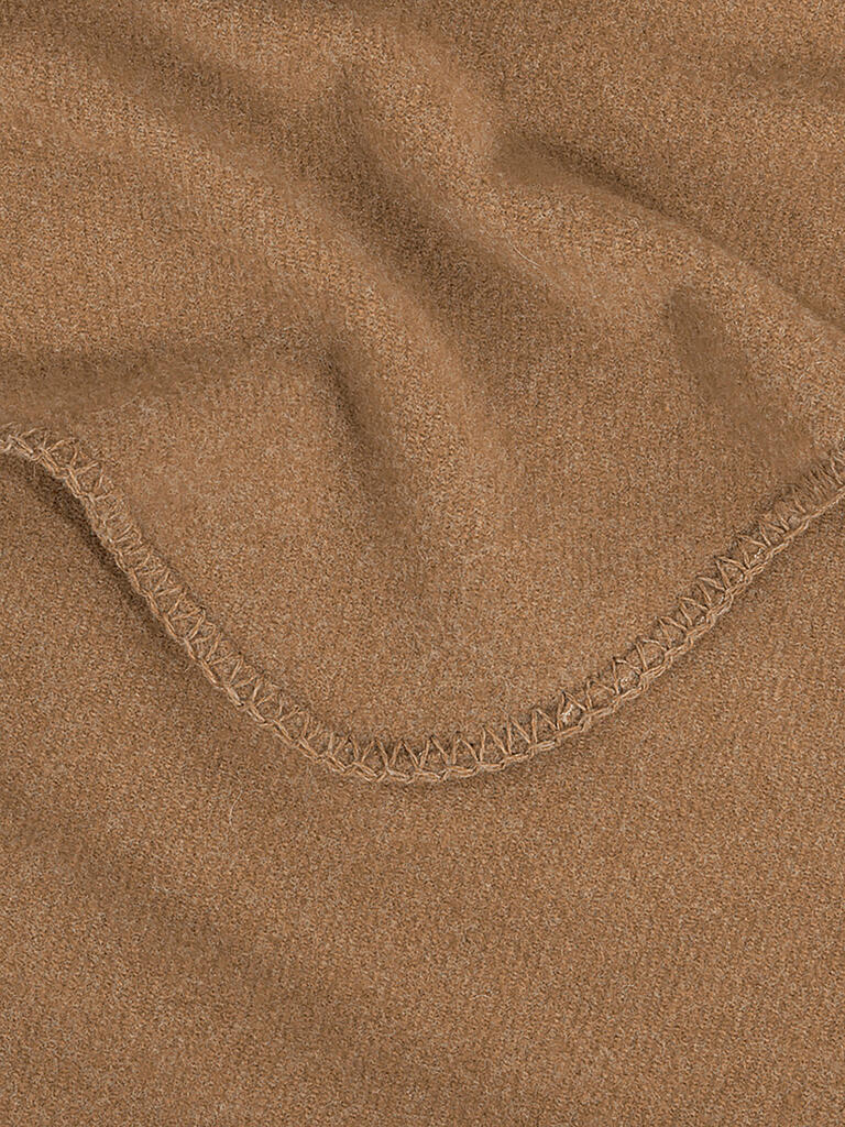 STEINER 1888 | Wolldecke - Plaid Sophia 145x190cm Camel | Camel