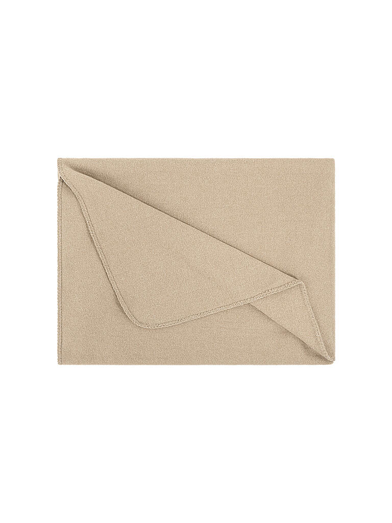 STEINER 1888 | Wolldecke - Plaid Sophia 145x190cm Latte | beige