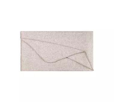 STEINER 1888 Wolldecke Alina 145x190cm Sand