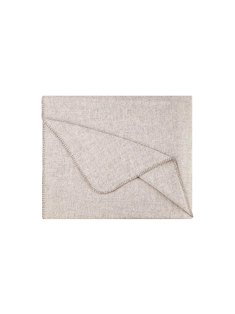 STEINER 1888 | Wolldecke Alina 145x190cm Sand | beige