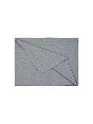 STEINER 1888 | Wolldecke SALLY 143x190cm Marmor | hellblau