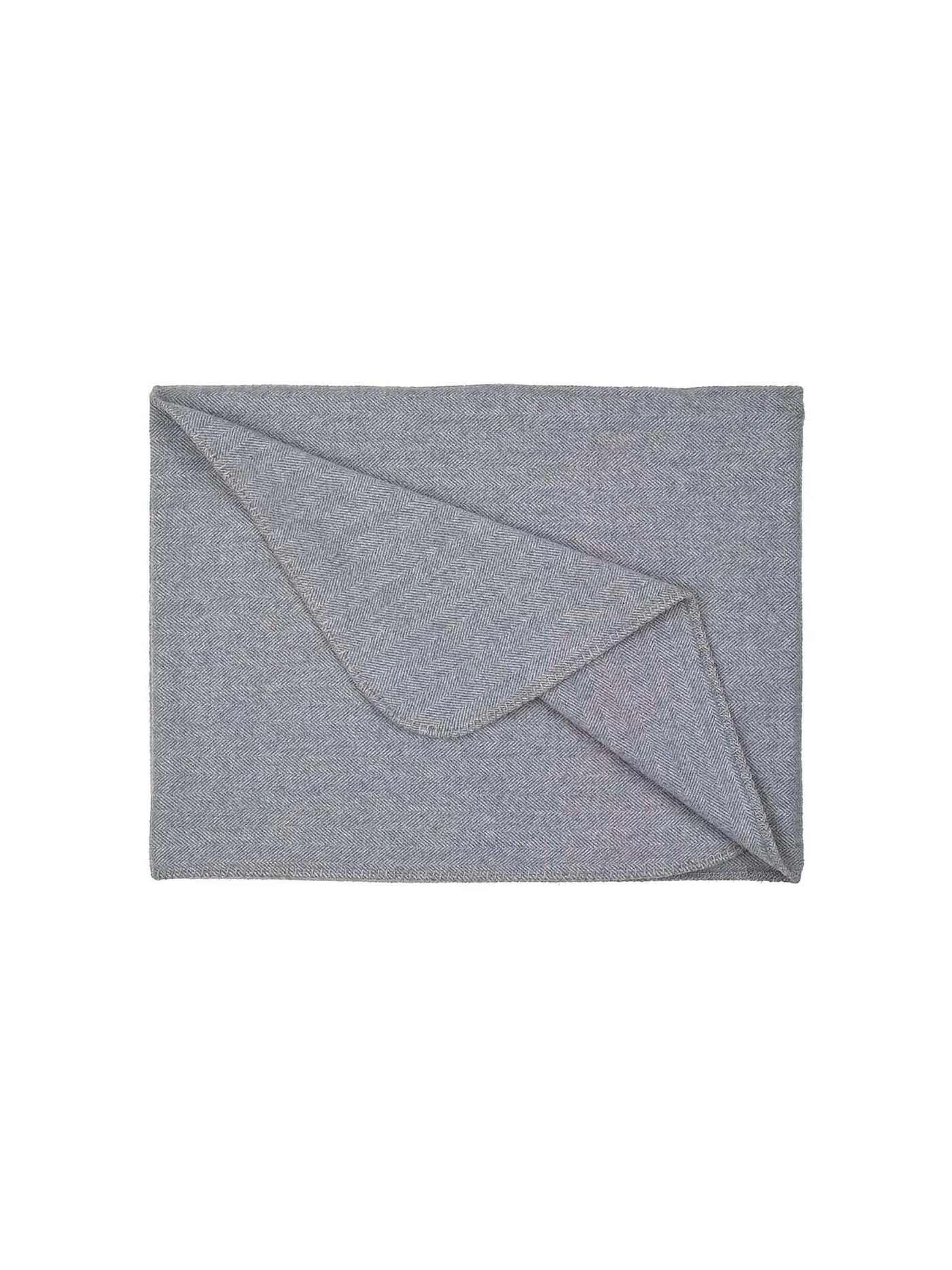 STEINER 1888 | Wolldecke SALLY 143x190cm Atlantic | hellblau