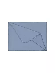 STEINER 1888 | Wolldecke Sophia 145x190cm Altrosa | hellblau