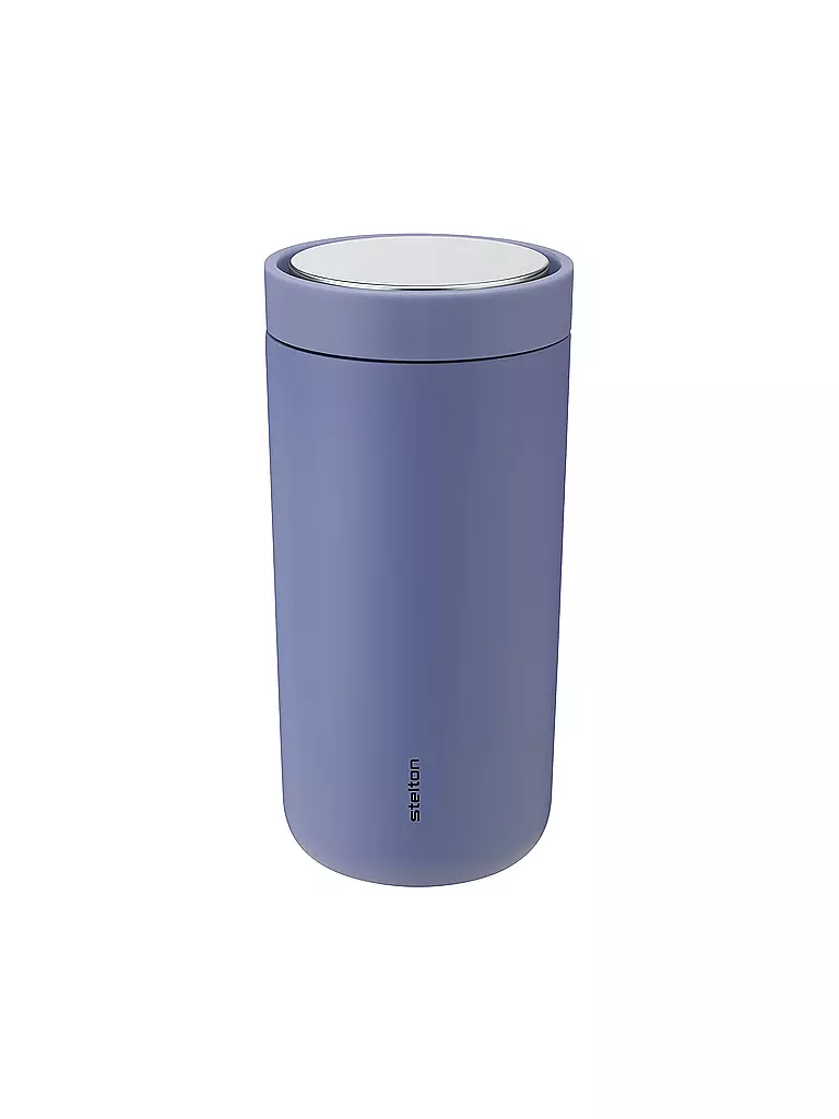 STELTON | Isolierbecher - Thermosbecher To Go Click 0,4l Soft Lupin | blau