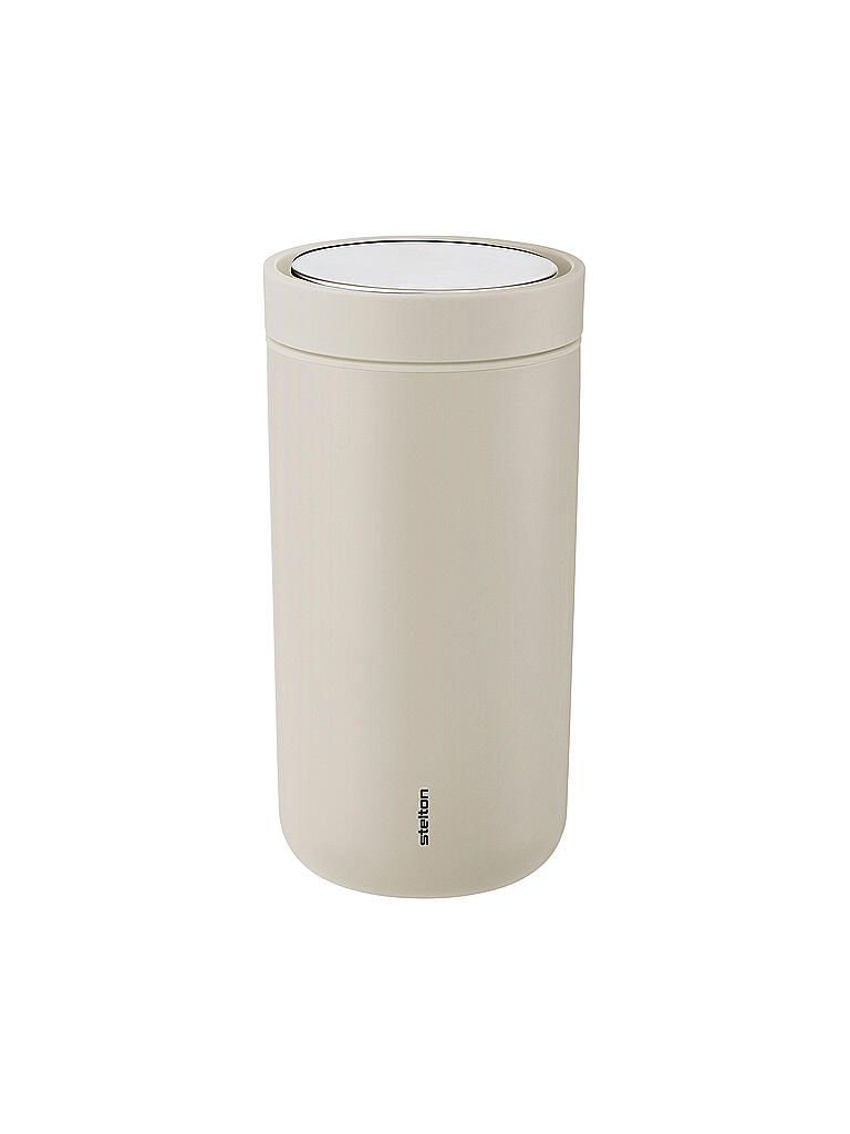 STELTON | Thermobecher To Go Click 0,2l Soft Sand | grau