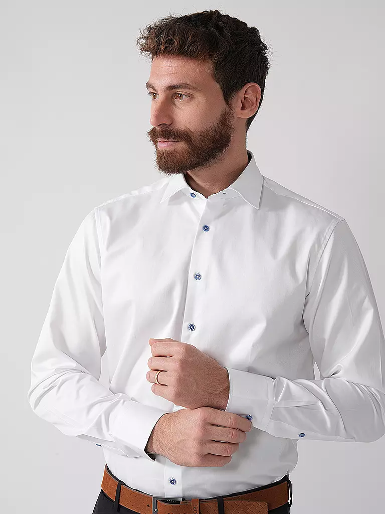 STENSTRÖMS | Businesshemd Fitted Body | dunkelblau
