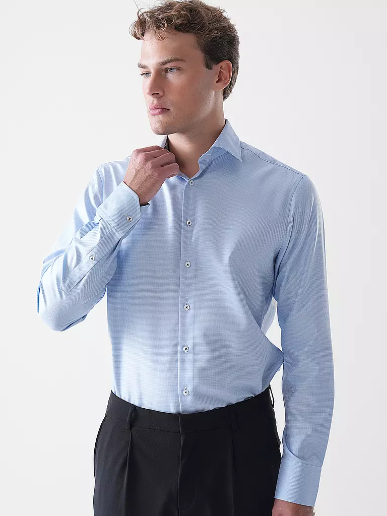 STENSTRÖMS | Businesshemd Fitted Fit | hellblau