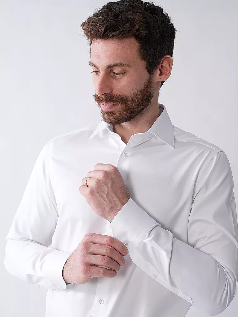 STENSTRÖMS | Businesshemd Slim Fit | weiss