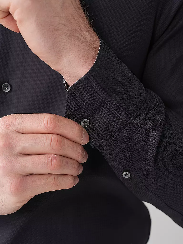 STENSTRÖMS | Hemd Slim Fit | schwarz